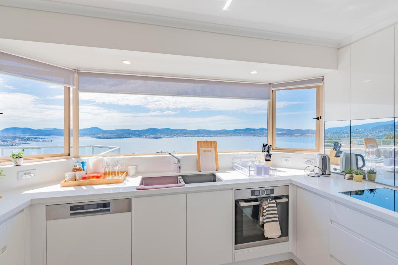 Nature & Relax House, Panoramic Sea View, Free Parking 37 ホバート エクステリア 写真