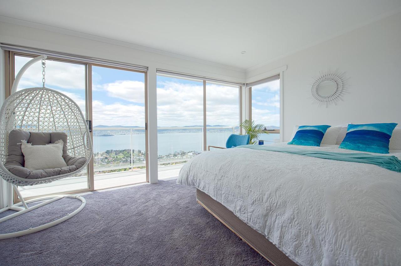 Nature & Relax House, Panoramic Sea View, Free Parking 37 ホバート エクステリア 写真